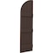 Ekena Millwork Americraft 4-Board (3 Batten) Wood Joined Board-n-Batten Shutters w/ Arch Top, ARW401BQ414X77TBH, PR ARW401BQ414X77TBH - alternate 4